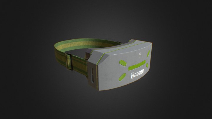 VR Virtual Reality Glasses 3D Model