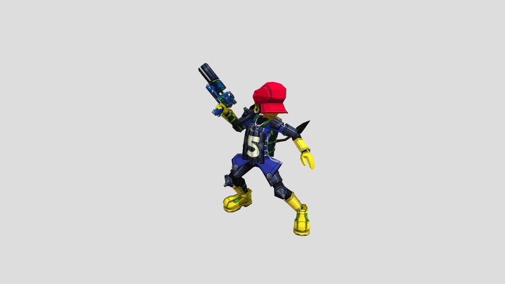 Fusionfall-Numbuh 5(Future) pose