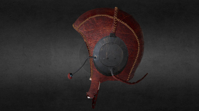Old-school Flying Helmet – Free 3D Model STL