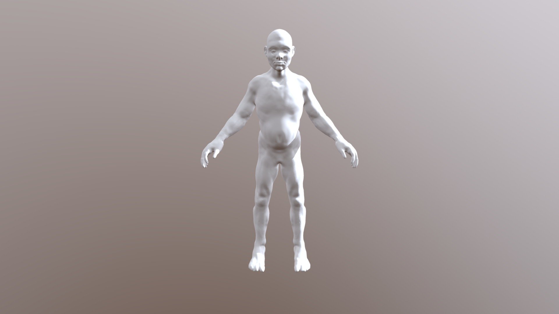 first human subject - 3D model by ericgregoryanderson [c853b72] - Sketchfab