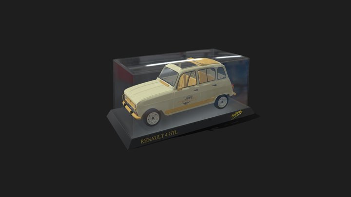 La 4l de Sylvie / Renault 4 3D