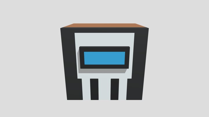 Krunker - Welder Mask 3D Model