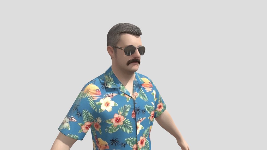 Hawaiian Shirt Stance