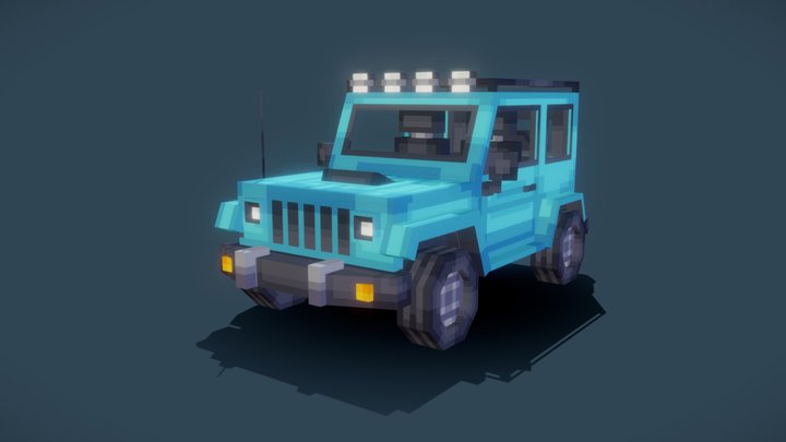 Offroadcar 3D Model