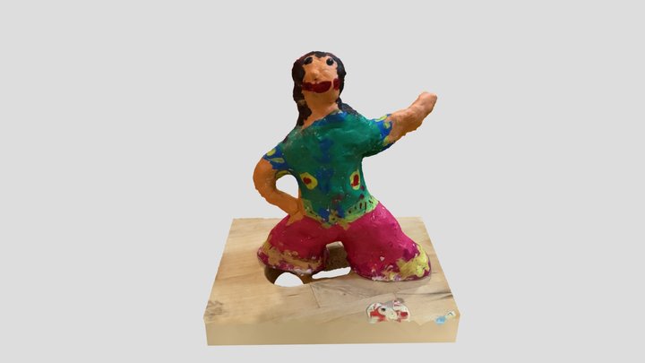 nendo mum (Paper clay. Nov.2021) 3D Model