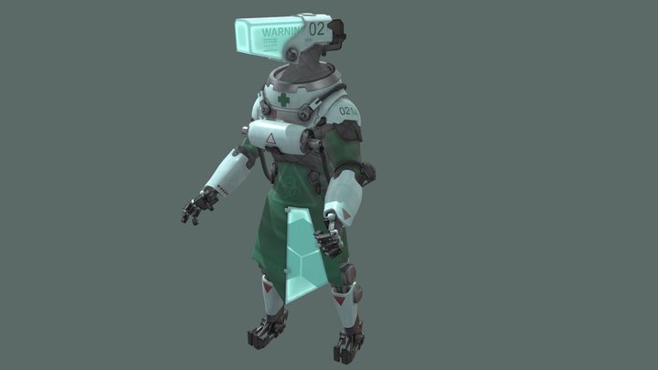 Medical Android 3D Model