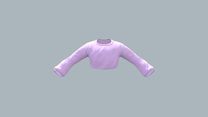 Light Pink Sweater 3D Model