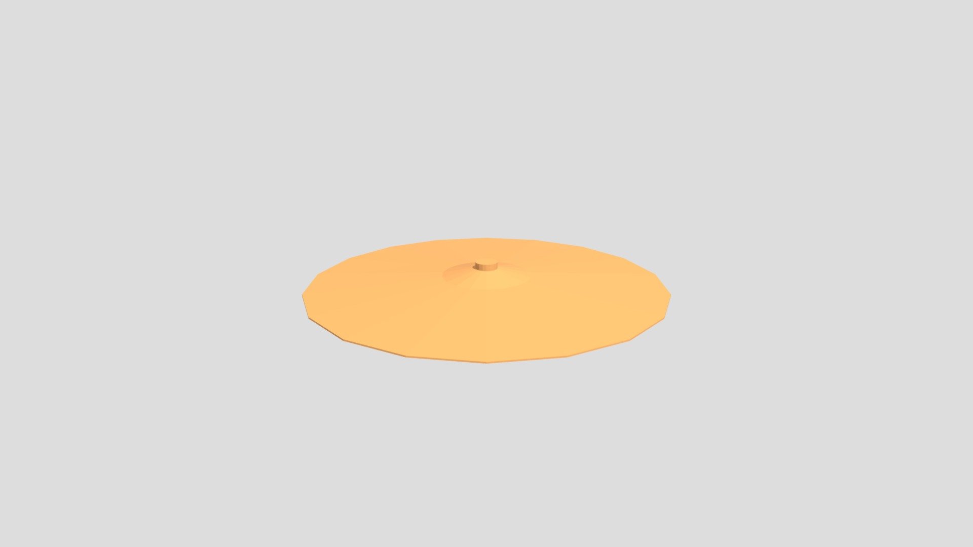 Cymbal from Poly by Google