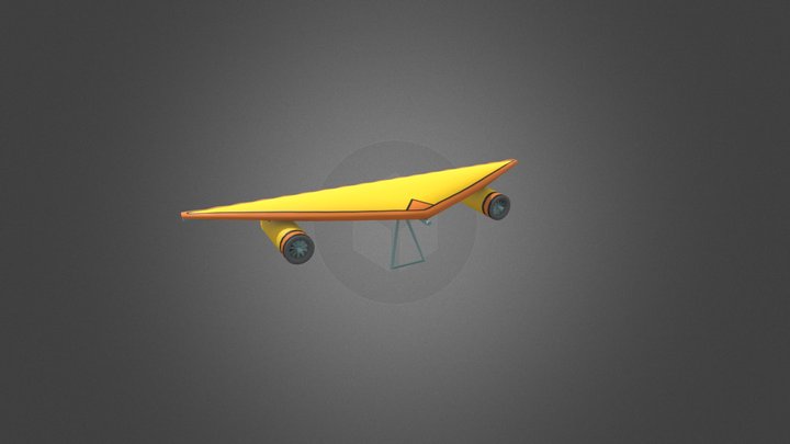 Hang Glider - 3D Air Vehicles 3D Model