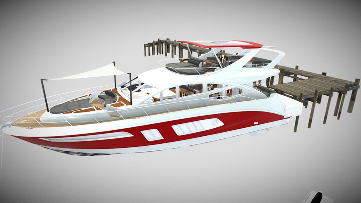 Sea Ray L650 – Free 3D Model STL