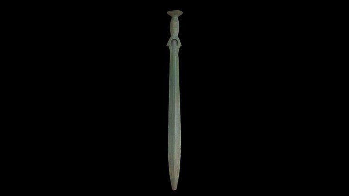 Bronze sword from Strzelniki 3D Model
