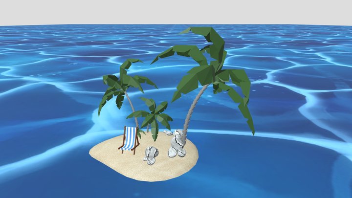 my island 3D Model