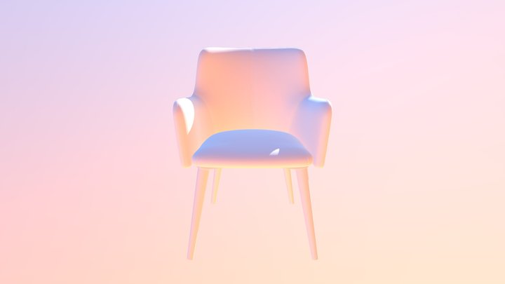 preview_WARBY+ARM+CHAIR 3D Model