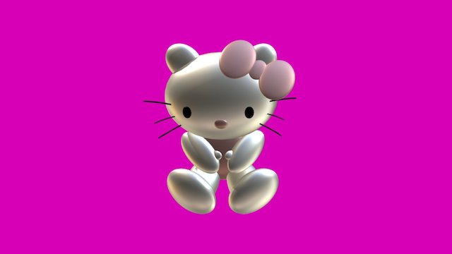 Hello  Kitty Dolls 3D Model