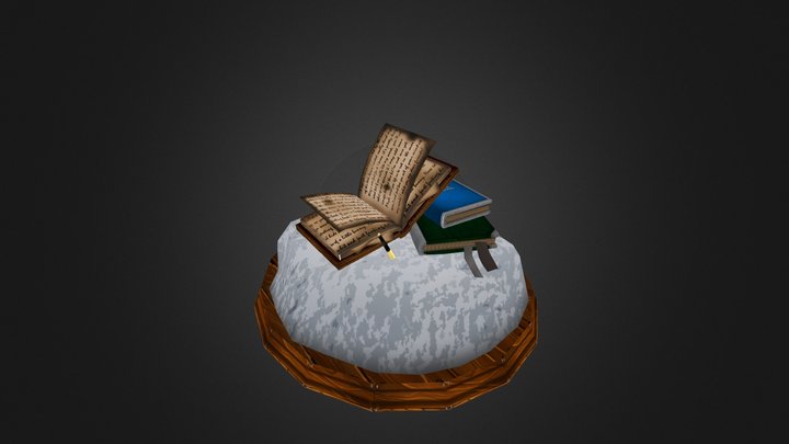 SnowyScene 3D Model