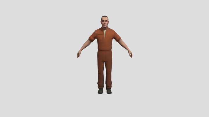 Portal Male Player – Modello 3D gratuito STL