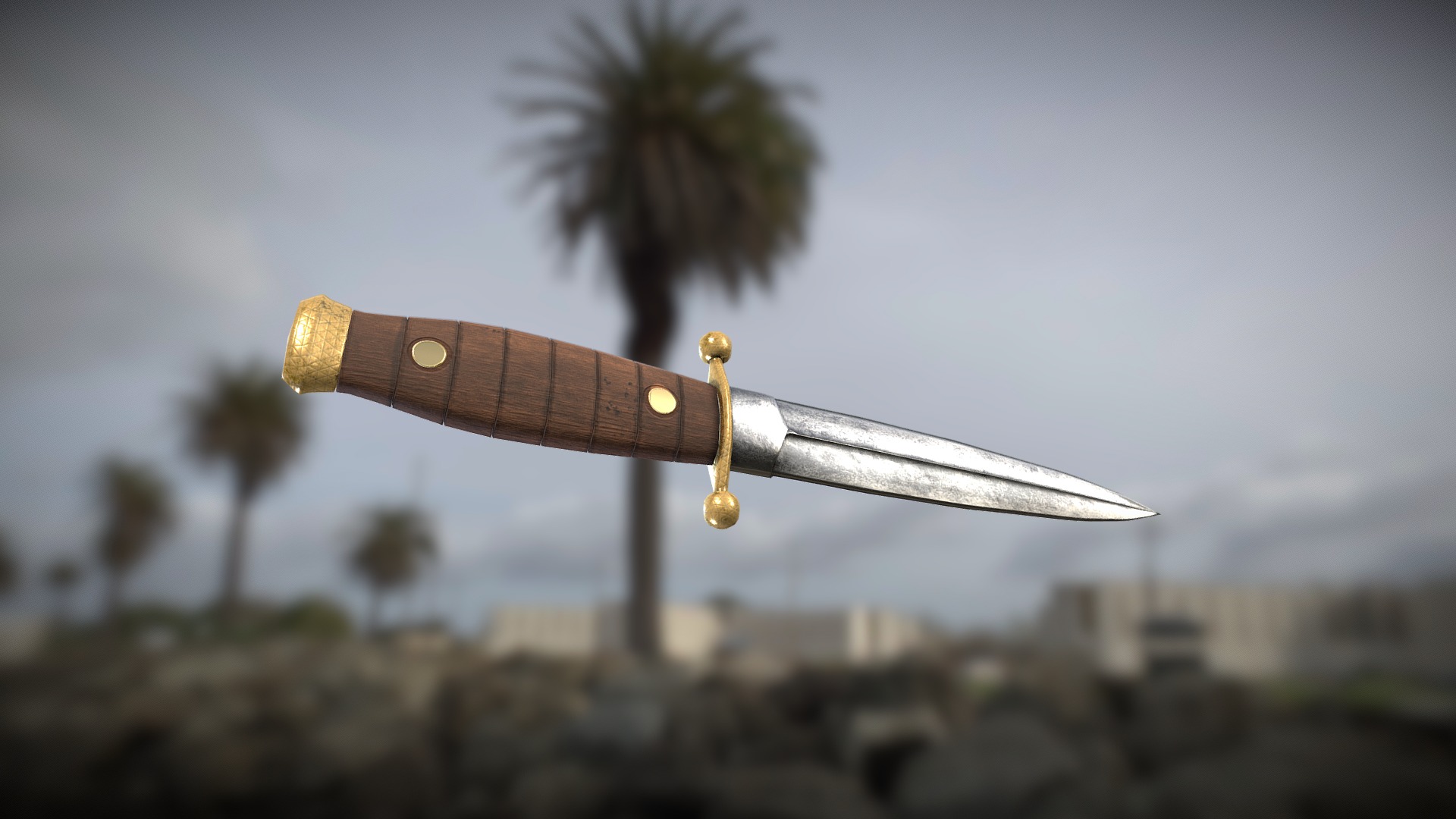 Dagger - 3D model by Emmajh97 [c85a57f] - Sketchfab