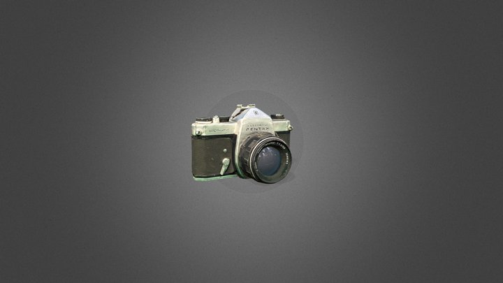 Honeywell Pentax analog camera 3D Model