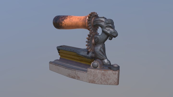 Goat Iron 3D Model