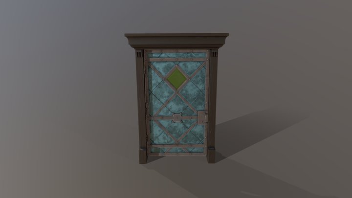 Metal door 3D Model