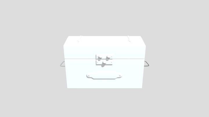 Tea chest 3D Model