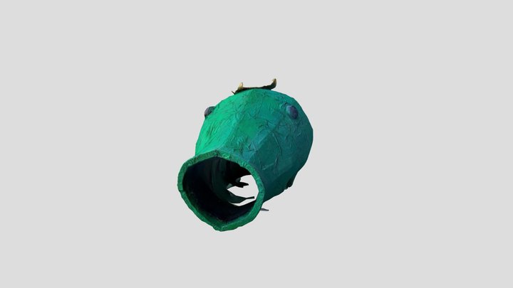 Peashooter 3D Model