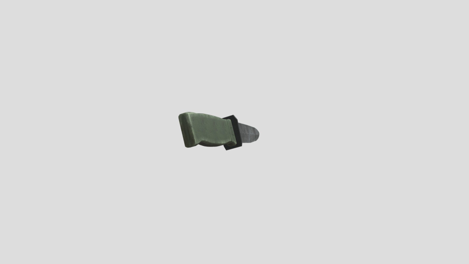 lowpoly knife