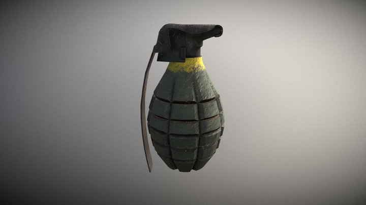 Grenade 3D Model