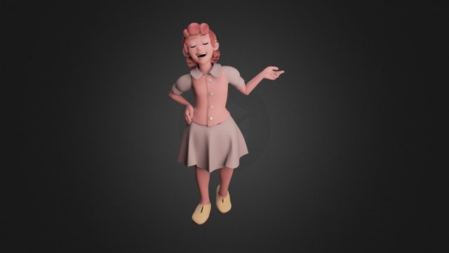 Sarah 3D Model