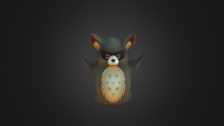 Racoon 3D Model