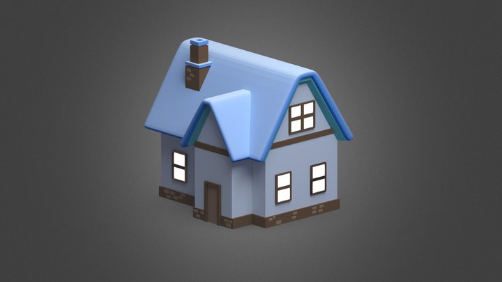 SnowHouse01 3D Model