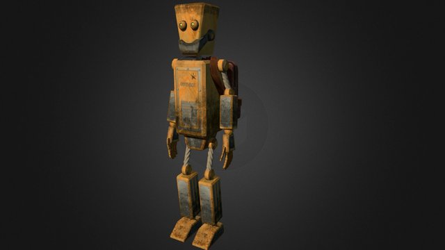 Robot Toy 3D Model