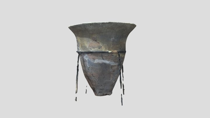 末広遺跡ⅠH-9出土擦文土器 3D Model