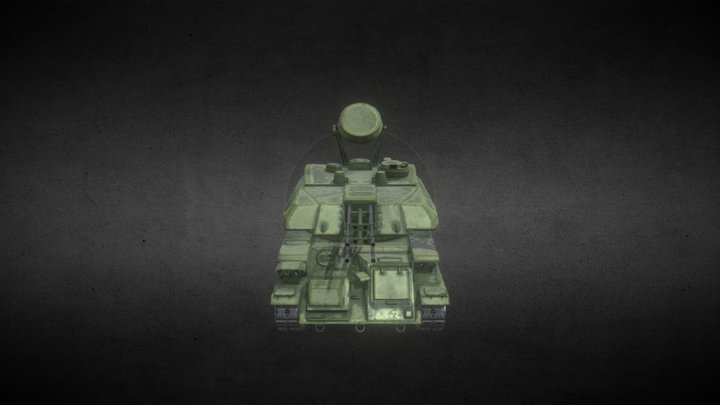 ZSU23-4 Shilka 3D Model
