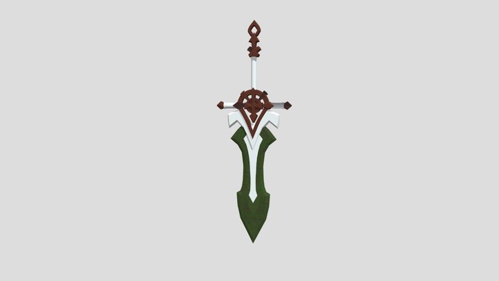 Sword 02 3D Model