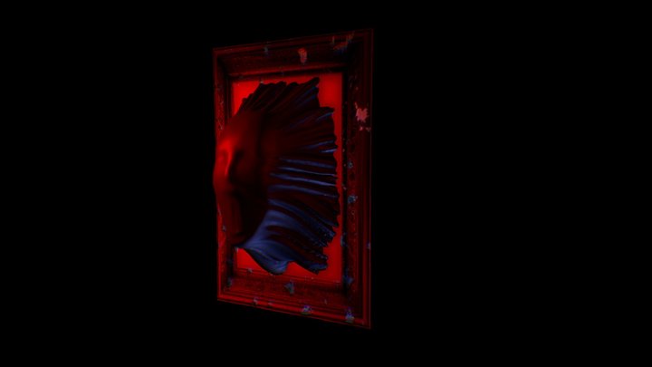Cover Art Rojo Lunar 3D Model