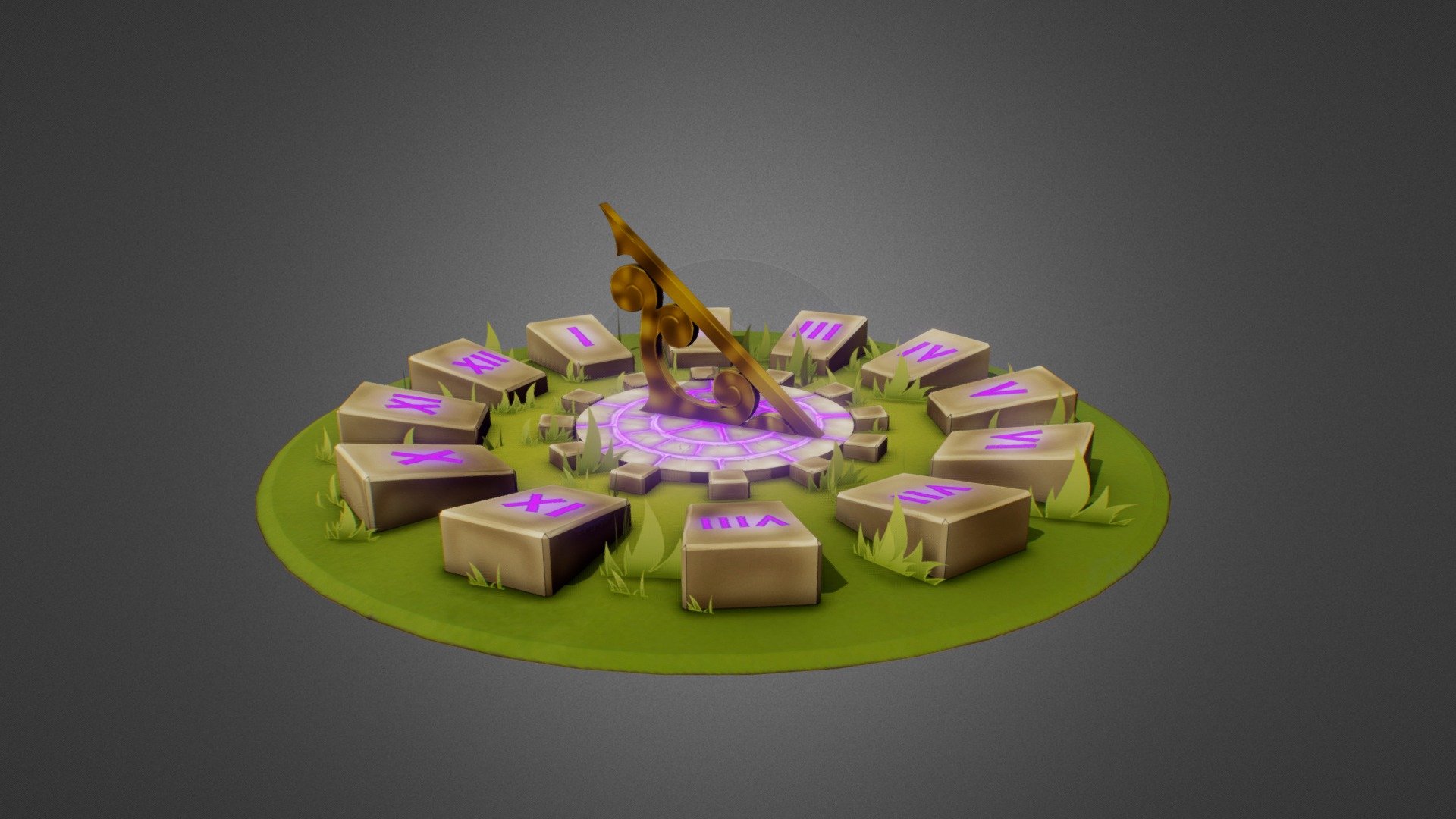 Ancient Clock - 3D model by lihlosart [c862120] - Sketchfab