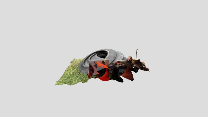 Rubber and Construction Debris 3D Model