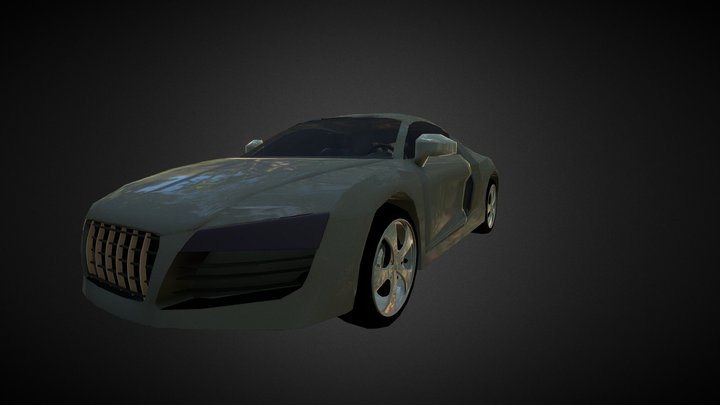 Audi R8 3D Model