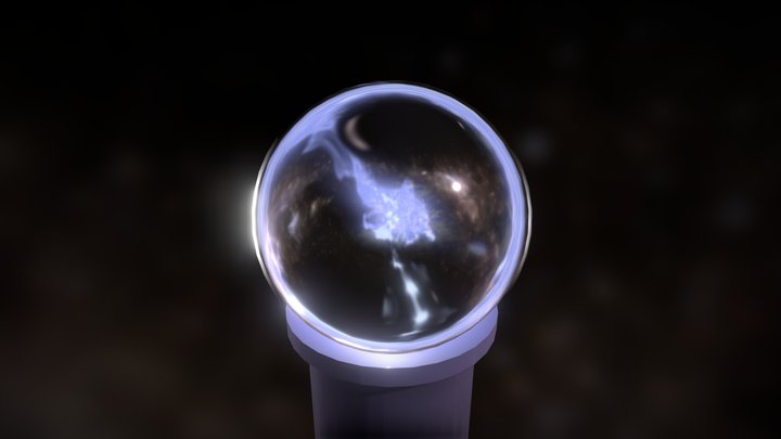 Plasma globe – Free 3D Model STL