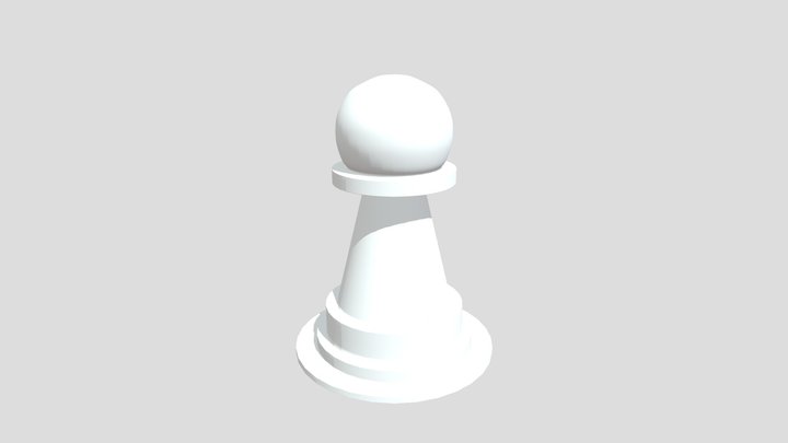 Chess Pawn 3D Model
