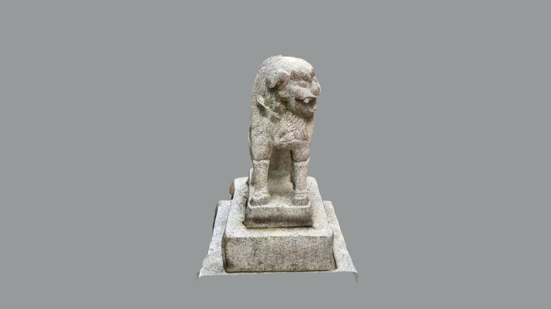 下御霊神社 狛犬 Guardian dog of Shimogoryo Shrine