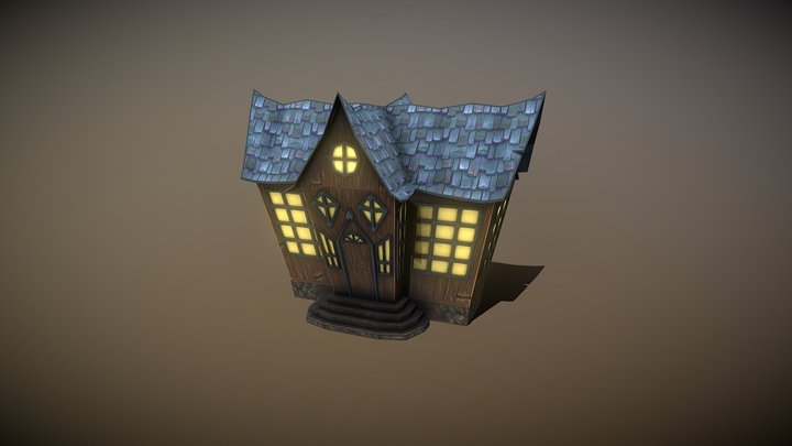 Forest shack 3D Model