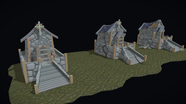 Graveyard Draft | XYZ HomeWork #8 3D Model
