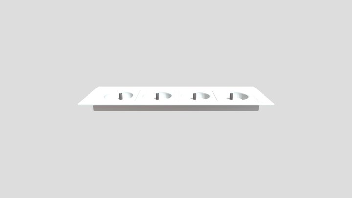 Wall Socket Schneider Asfora Four