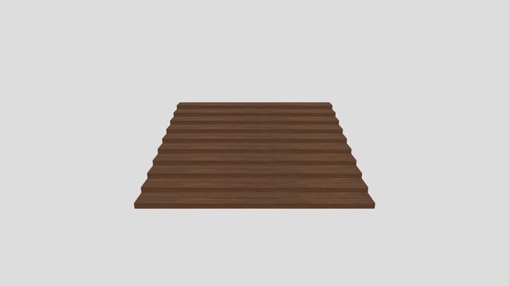 Wood_steps 3D Model