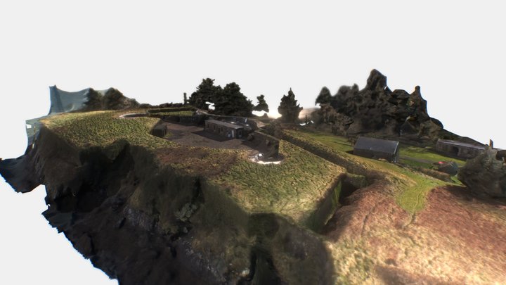 Inch Fort, Inch Island, Donegal, Ireland 3D Model