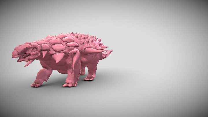 Edmontonia 3D Model
