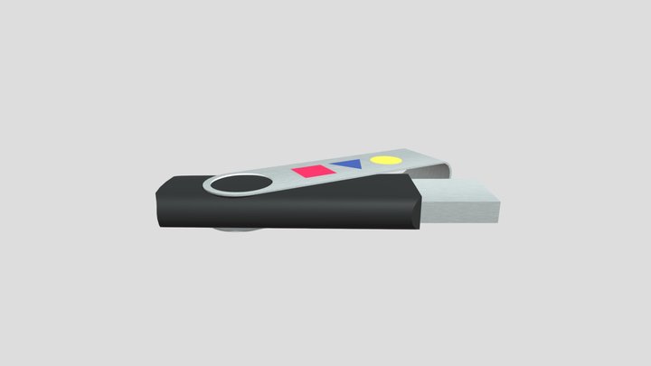 USB Drive 3D Model
