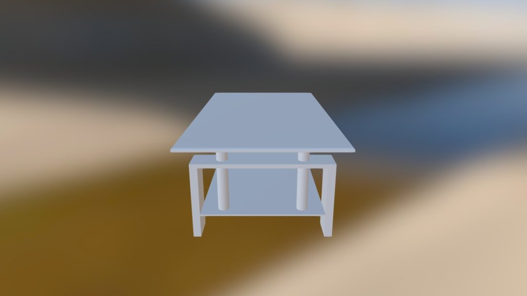 Table Basse - 3D model by Pascal (@1533251) [c86a570] - Sketchfab
